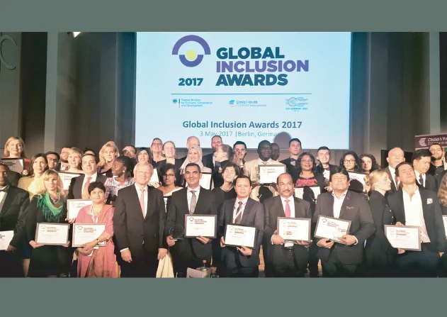 DIU received “Global Inclusion Award” competing with 160 Countries on 3 May 2017 at the historic Meistersaal in Berlin, Germany by Child & Youth Finance International (CYFI) and the German G20 Presidency/German Federal Ministry for Economic Cooperation and Development (BMZ).